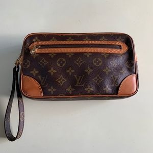 Authentic Louis Vuitton Marley Draggone Clutch